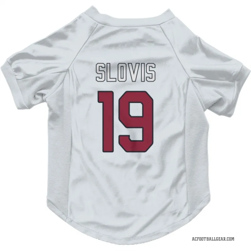 Kedon Slovis  White Arizona Cardinals  Cat & Dog Pet Jersey