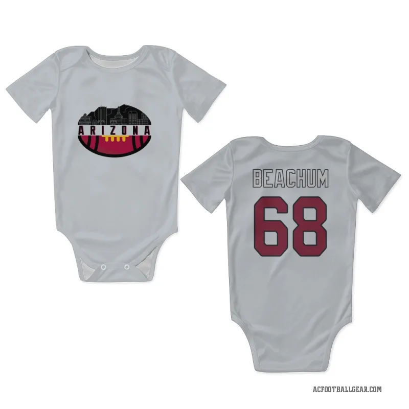 Kelvin Beachum  White Arizona Cardinals  Newborn & Infant Bodysuit