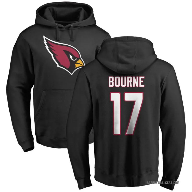 Kendrick Bourne Youth Black Arizona Cardinals Pro Line Logo Pullover Hoodie