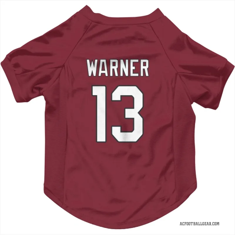 Kurt Warner  Arizona Cardinals   Cardinal Cat & Dog Pet Jersey