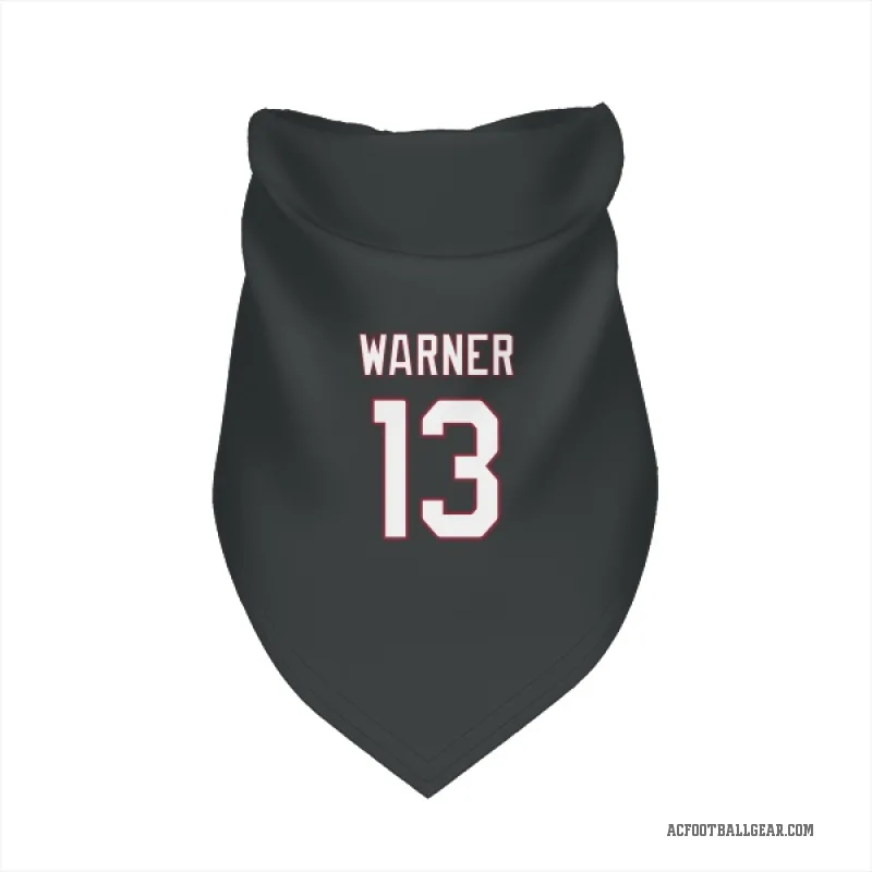 Kurt Warner  Black Arizona Cardinals  Cat & Dog Pet Bandana