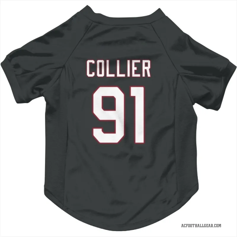 L.J. Collier  Black Arizona Cardinals  Cat & Dog Pet Jersey