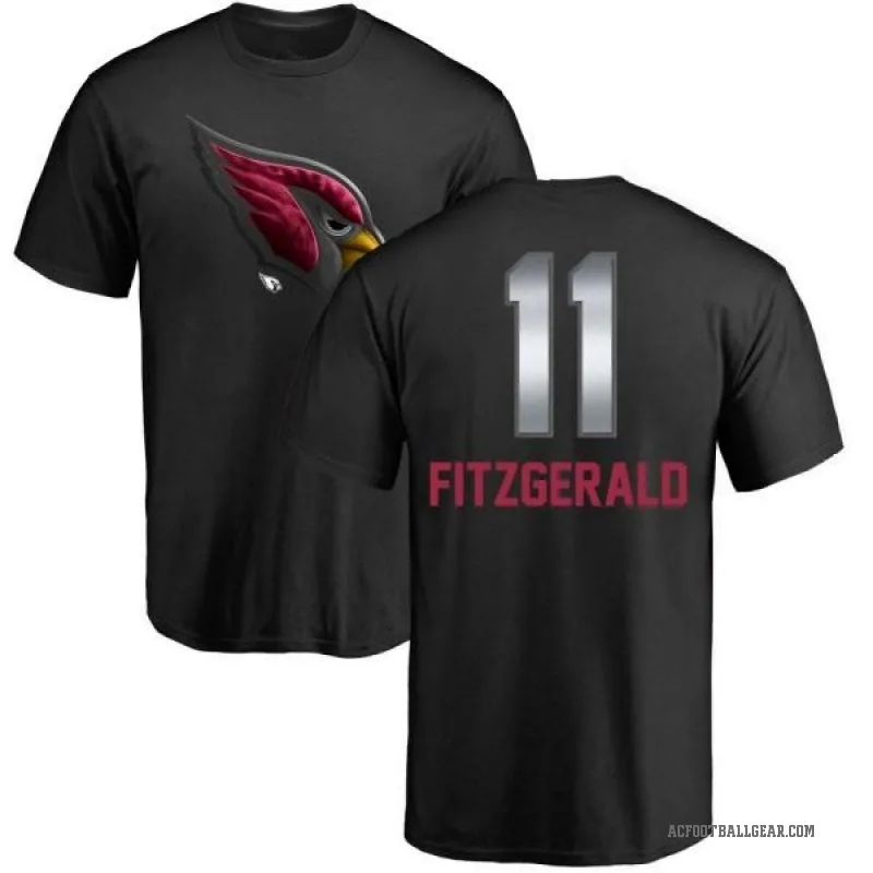 Larry Fitzgerald Youth Black Arizona Cardinals Midnight Mascot T-Shirt -