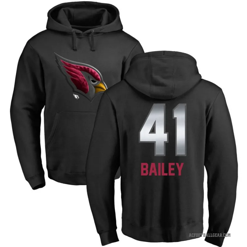Markus Bailey Men's Black Arizona Cardinals Midnight Mascot Pullover Hoodie