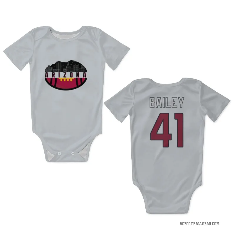 Markus Bailey  White Arizona Cardinals  Newborn & Infant Bodysuit