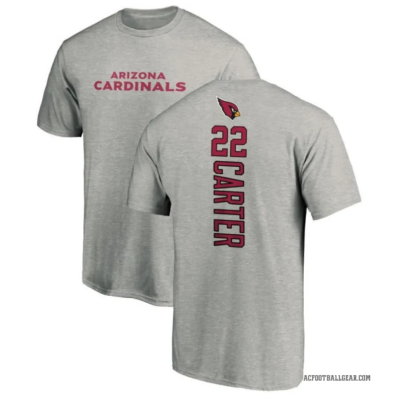 Michael Carter Youth Ash Arizona Cardinals Backer T-Shirt -