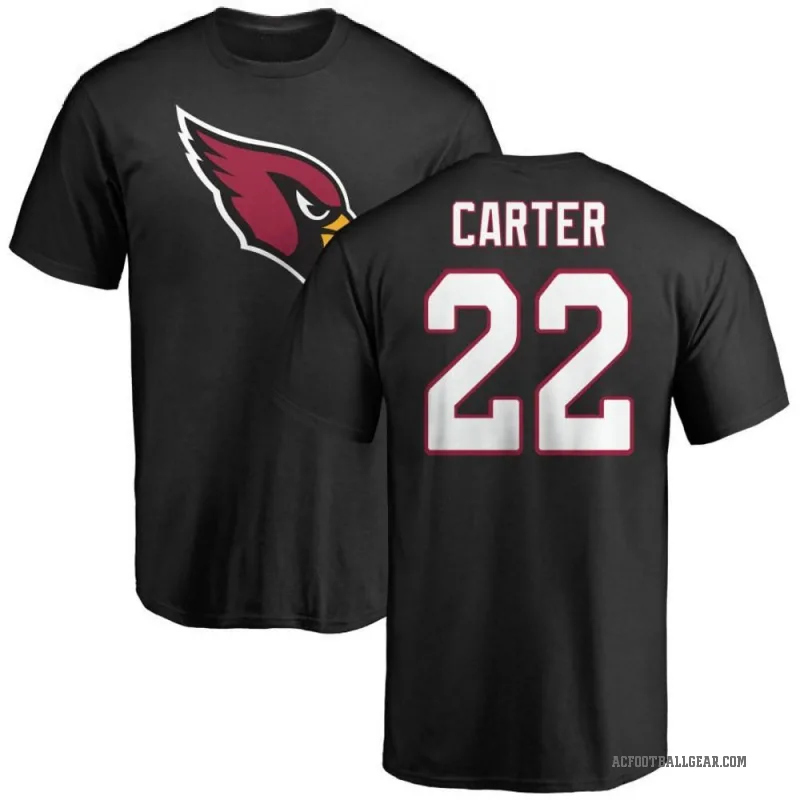 Michael Carter Youth Black Arizona Cardinals Logo T-Shirt -