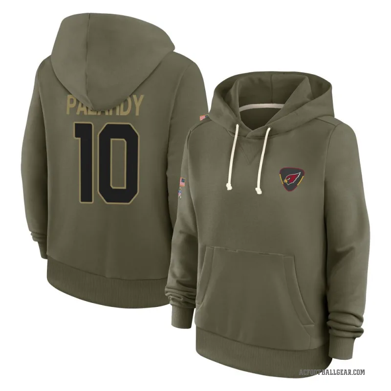 Michael Palardy Women's Olive Arizona Cardinals 2025 Salute to Service Hoodie