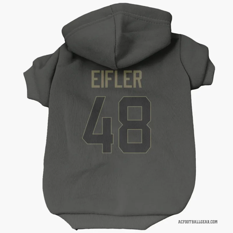 Milo Eifler  Black Arizona Cardinals  Service Cat & Dog Pet Hoodie