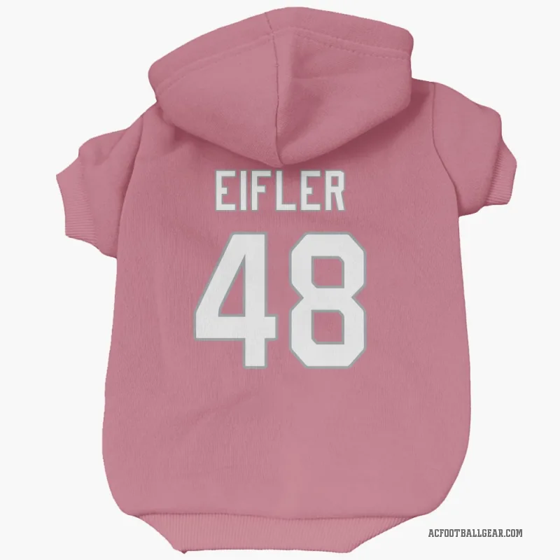 Milo Eifler  Pink Arizona Cardinals  Cat & Dog Pet Hoodie