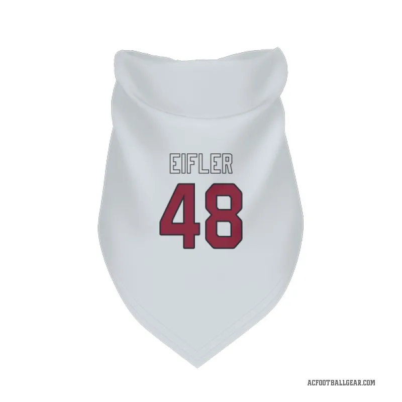 Milo Eifler  White Arizona Cardinals  Cat & Dog Pet Bandana