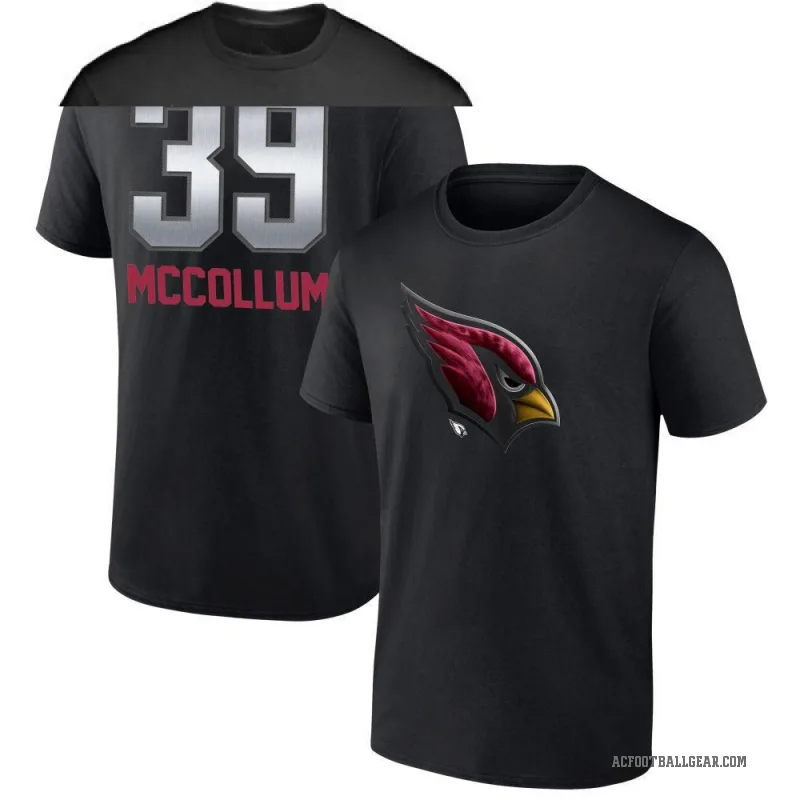 Nate McCollum Men's Black Arizona Cardinals Midnight Mascot T-Shirt -