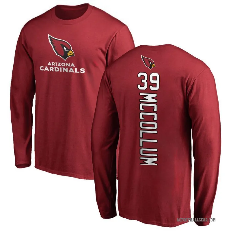 Nate McCollum Youth Arizona Cardinals Backer Long Sleeve T-Shirt - Maroon