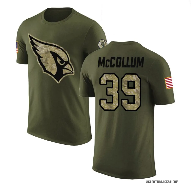 Nate McCollum Youth Olive Arizona Cardinals Salute to Service T-Shirt