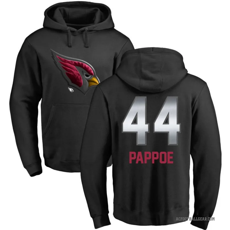 Owen Pappoe Men's Black Arizona Cardinals Midnight Mascot Pullover Hoodie