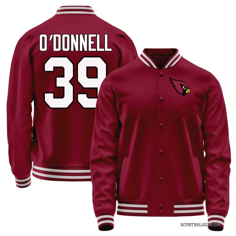 Pat O'Donnell Men's Red Arizona Cardinals Full-Snap Jacket
