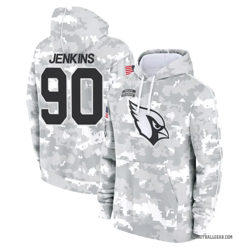 Patrick Jenkins Youth Camo Arizona Cardinals Arctic 2024 Salute to Service Club Fleece Pullover Hoodie