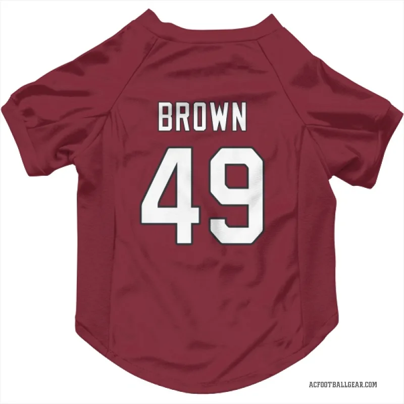Pharaoh Brown  Arizona Cardinals   Cardinal Cat & Dog Pet Jersey