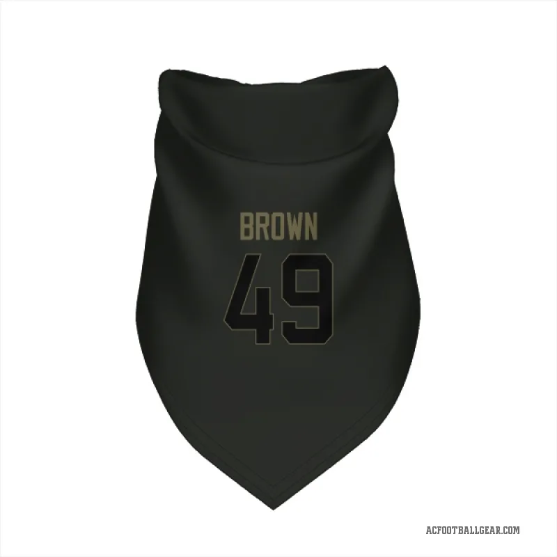 Pharaoh Brown  Black Arizona Cardinals  Service Cat & Dog Pet Bandana