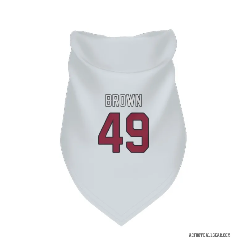 Pharaoh Brown  White Arizona Cardinals  Cat & Dog Pet Bandana