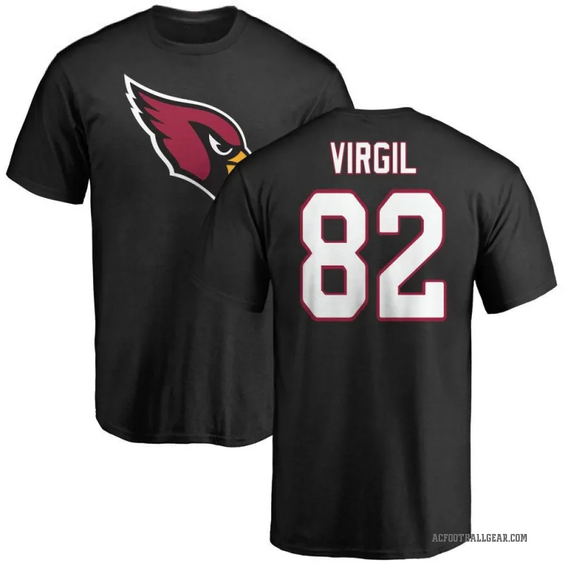 Reggie Virgil Youth Black Arizona Cardinals Logo T-Shirt -