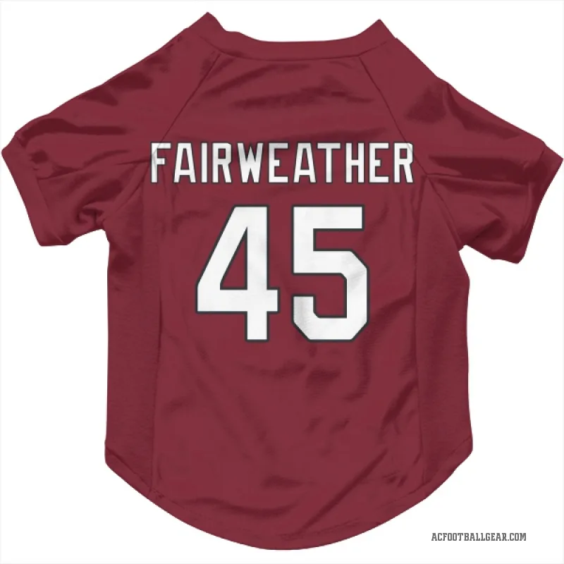 Rivaldo Fairweather  Arizona Cardinals   Cardinal Cat & Dog Pet Jersey