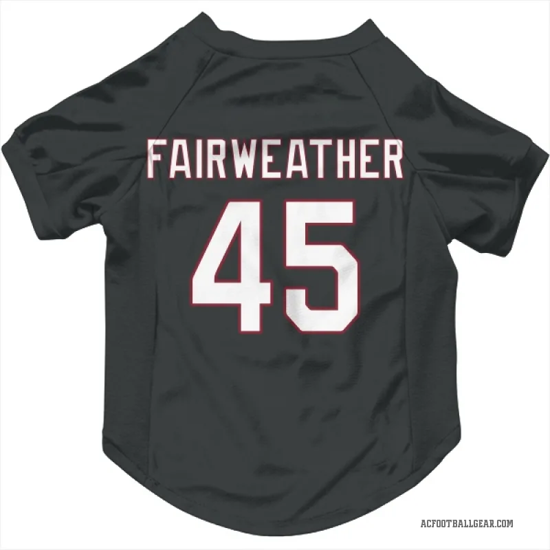 Rivaldo Fairweather  Black Arizona Cardinals  Cat & Dog Pet Jersey
