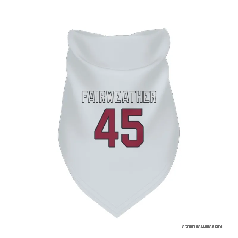 Rivaldo Fairweather  White Arizona Cardinals  Cat & Dog Pet Bandana