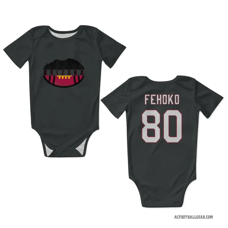 Simi Fehoko  Black Arizona Cardinals  Newborn & Infant Bodysuit