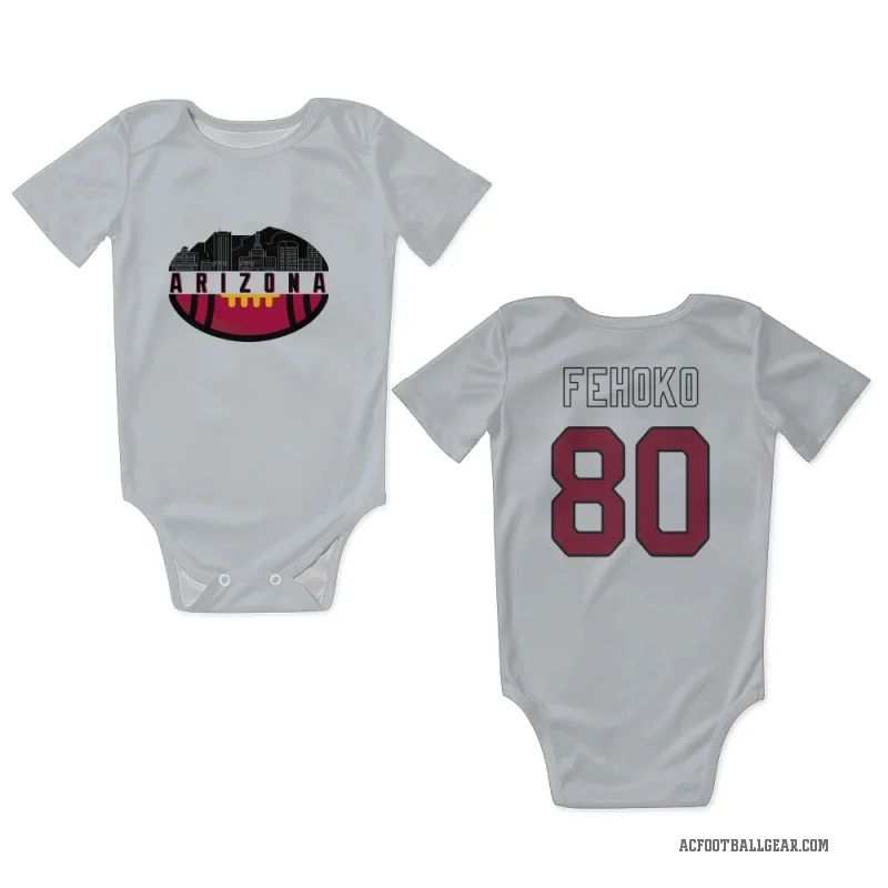 Simi Fehoko  White Arizona Cardinals  Newborn & Infant Bodysuit