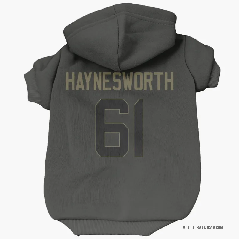 Sincere Haynesworth  Black Arizona Cardinals  Service Cat & Dog Pet Hoodie