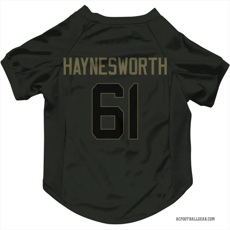 Sincere Haynesworth  Black Arizona Cardinals  Service Cat & Dog Pet Jersey