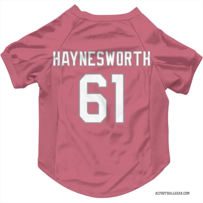 Sincere Haynesworth  Pink Arizona Cardinals  Cat & Dog Pet Jersey