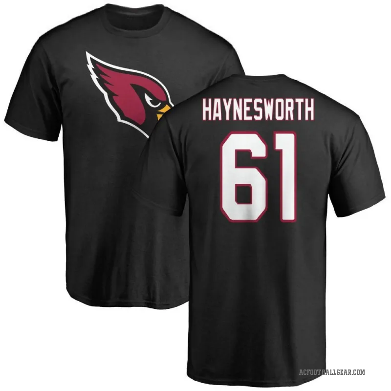 Sincere Haynesworth Youth Black Arizona Cardinals Logo T-Shirt -