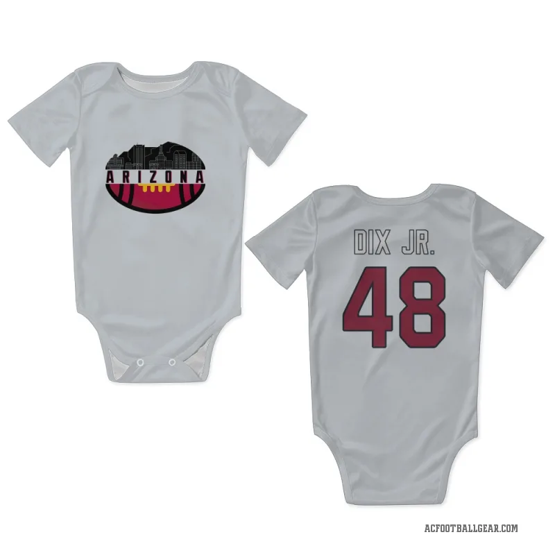 Stephen Dix Jr.  White Arizona Cardinals  Newborn & Infant Bodysuit