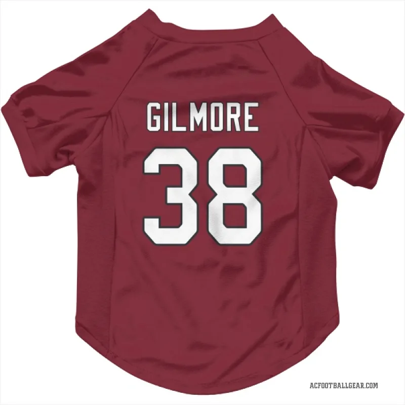 Steven Gilmore  Arizona Cardinals   Cardinal Cat & Dog Pet Jersey