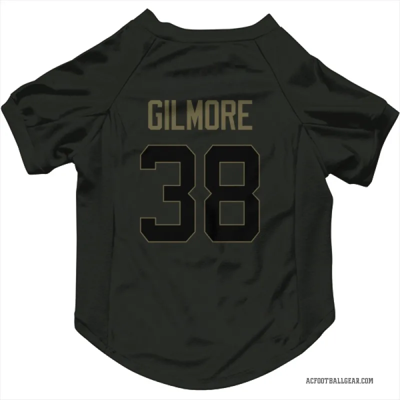 Steven Gilmore  Black Arizona Cardinals  Service Cat & Dog Pet Jersey