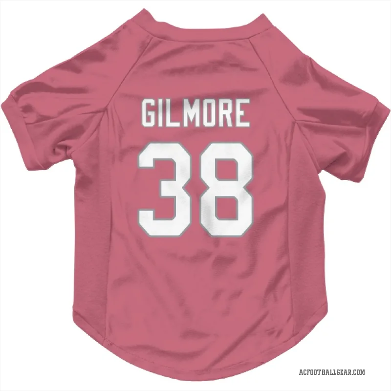 Steven Gilmore  Pink Arizona Cardinals  Cat & Dog Pet Jersey