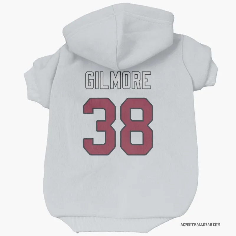 Steven Gilmore  White Arizona Cardinals  Cat & Dog Pet Hoodie