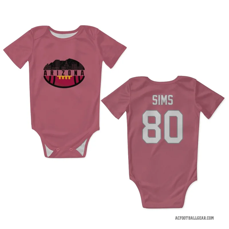 Steven Sims  Pink Arizona Cardinals  Newborn & Infant Bodysuit
