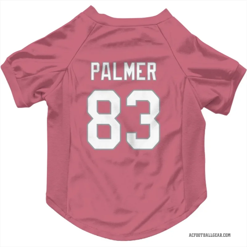 Tejhaun Palmer  Pink Arizona Cardinals  Cat & Dog Pet Jersey