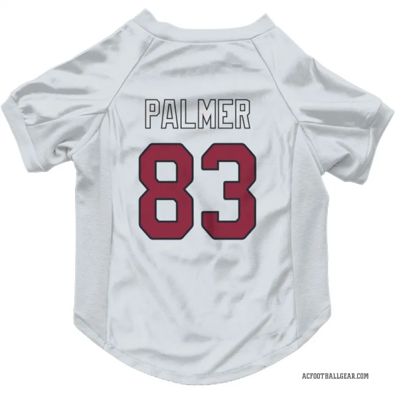 Tejhaun Palmer  White Arizona Cardinals  Cat & Dog Pet Jersey