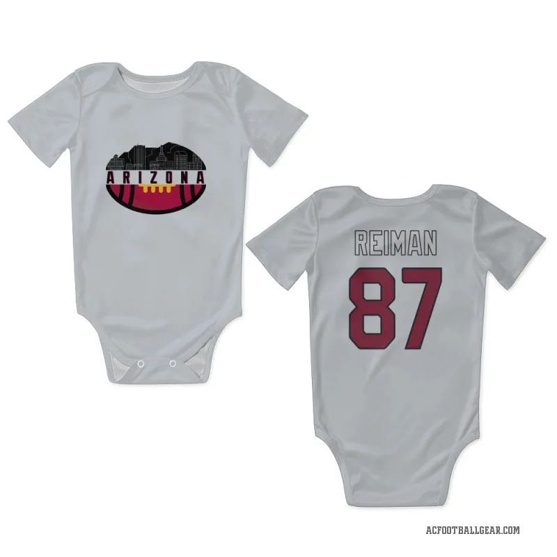 Tip Reiman  White Arizona Cardinals  Newborn & Infant Bodysuit