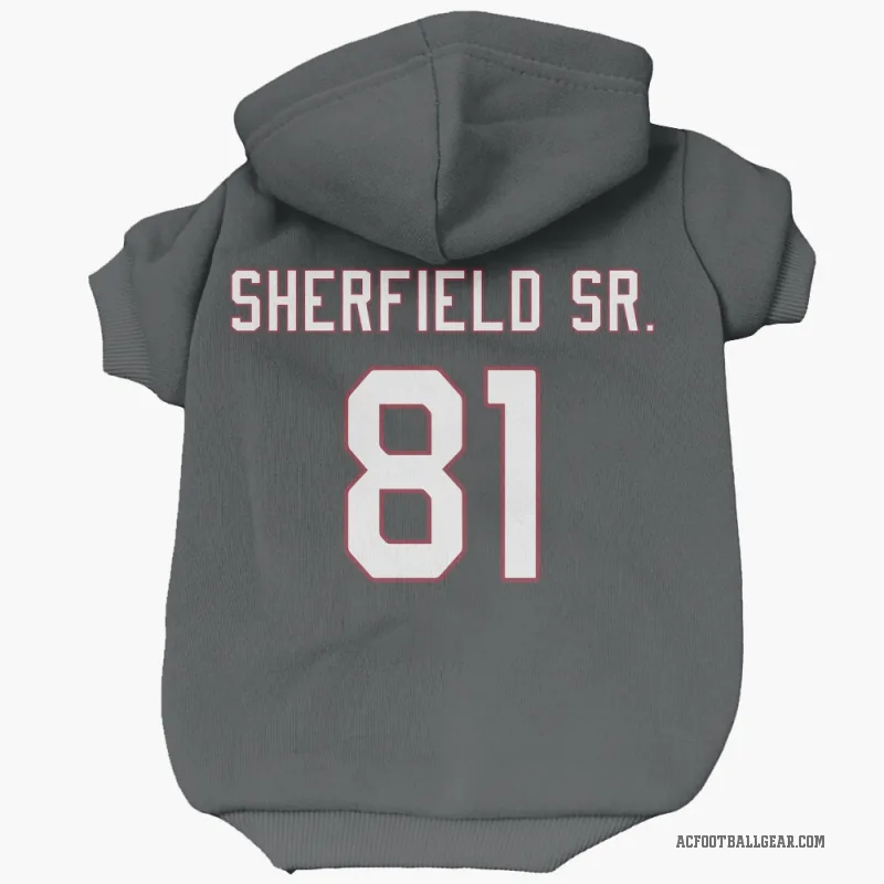 Trent Sherfield Sr.  Black Arizona Cardinals  Cat & Dog Pet Hoodie