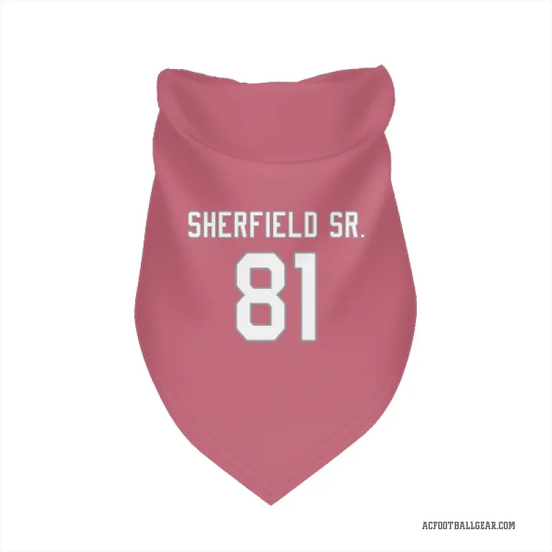 Trent Sherfield Sr.  Pink Arizona Cardinals  Cat & Dog Pet Bandana