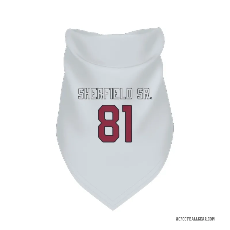 Trent Sherfield Sr.  White Arizona Cardinals  Cat & Dog Pet Bandana