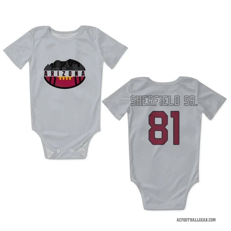 Trent Sherfield Sr.  White Arizona Cardinals  Newborn & Infant Bodysuit