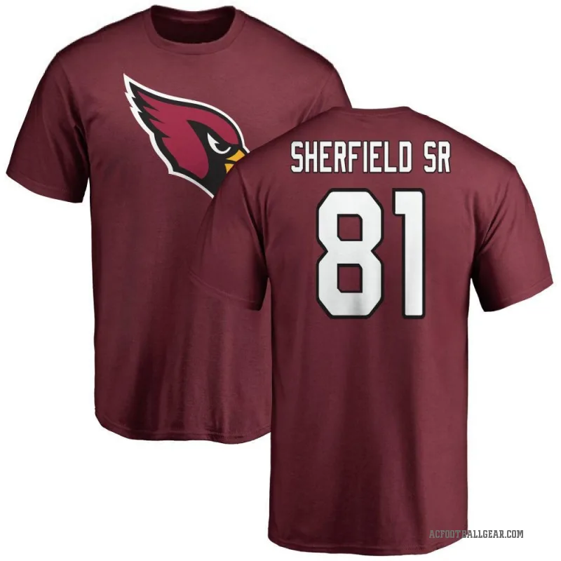 Trent Sherfield Sr. Youth Arizona Cardinals Logo T-Shirt - Maroon