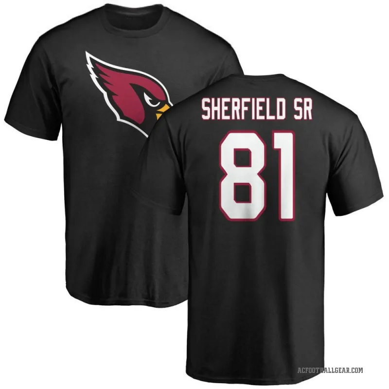 Trent Sherfield Sr. Youth Black Arizona Cardinals Logo T-Shirt -