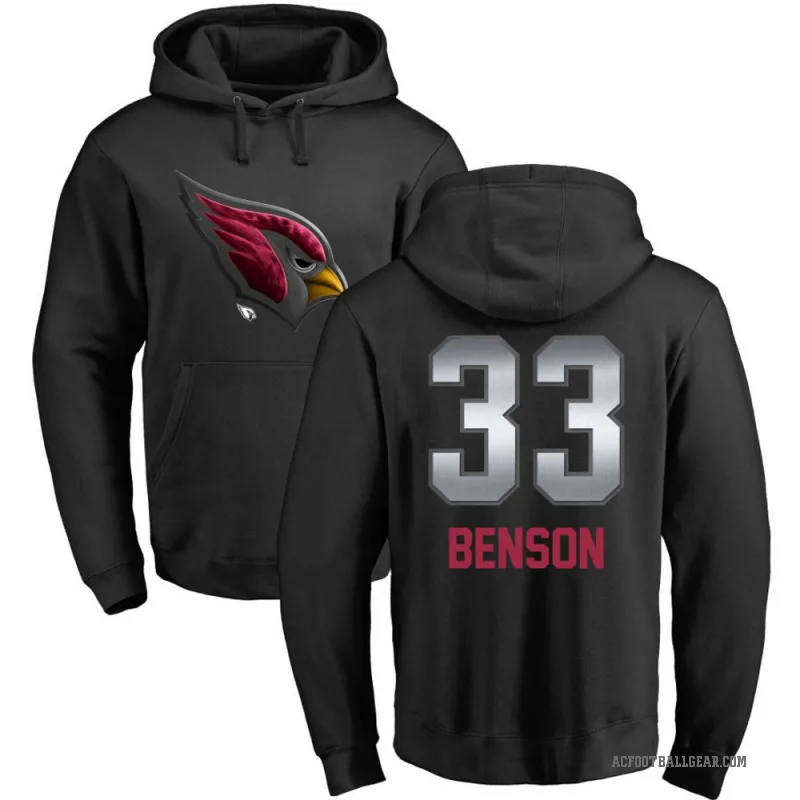 Trey Benson Youth Black Arizona Cardinals Midnight Mascot Pullover Hoodie